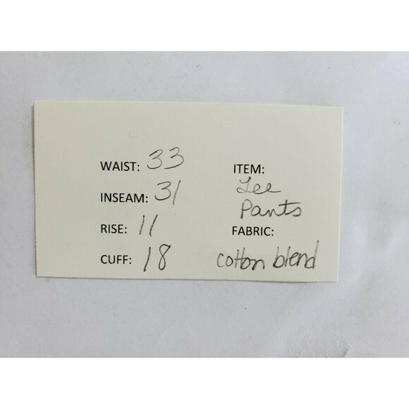 Lee Pants Women's Sz 12 Medium Gray Relaxed Fit - Picture 7 of 7